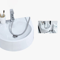 Gekaderde Tempered Glass Douche Kit met Inclusief Basis Gekaderde Douchecabine