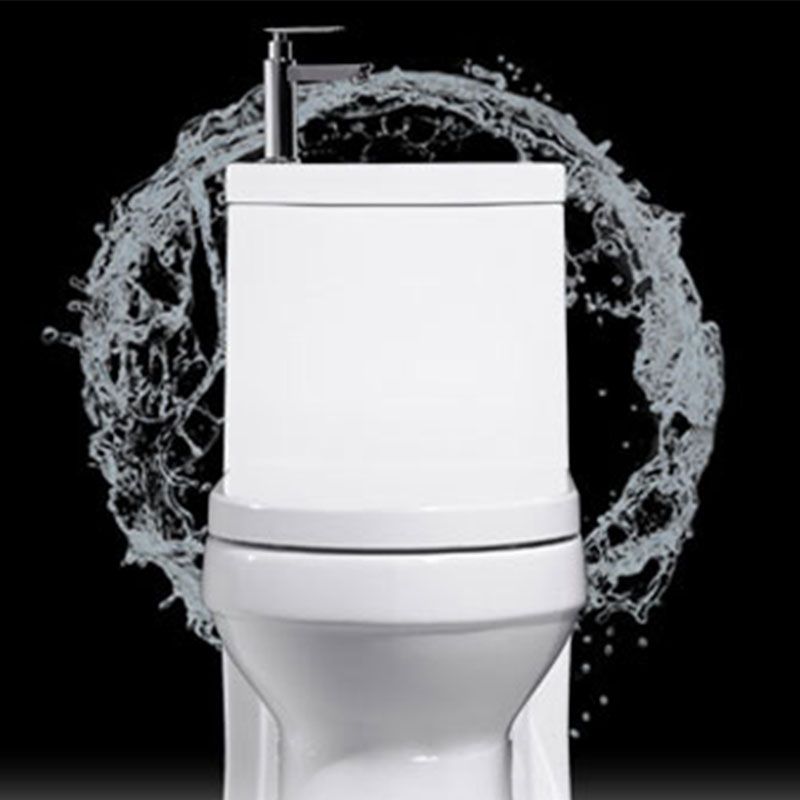 Moderne Toiletpot Vloermontage Porselein Alles-in-één Spoeltoilet