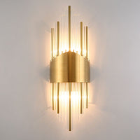 Kristy Luxe Gouden Kristallen Slaapkamer Bedlamp Wandlamp