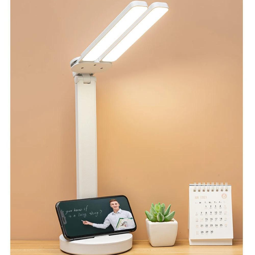 Verstelbare Leeslamp - Oplaadbaar Dimbaar met Telefontafel