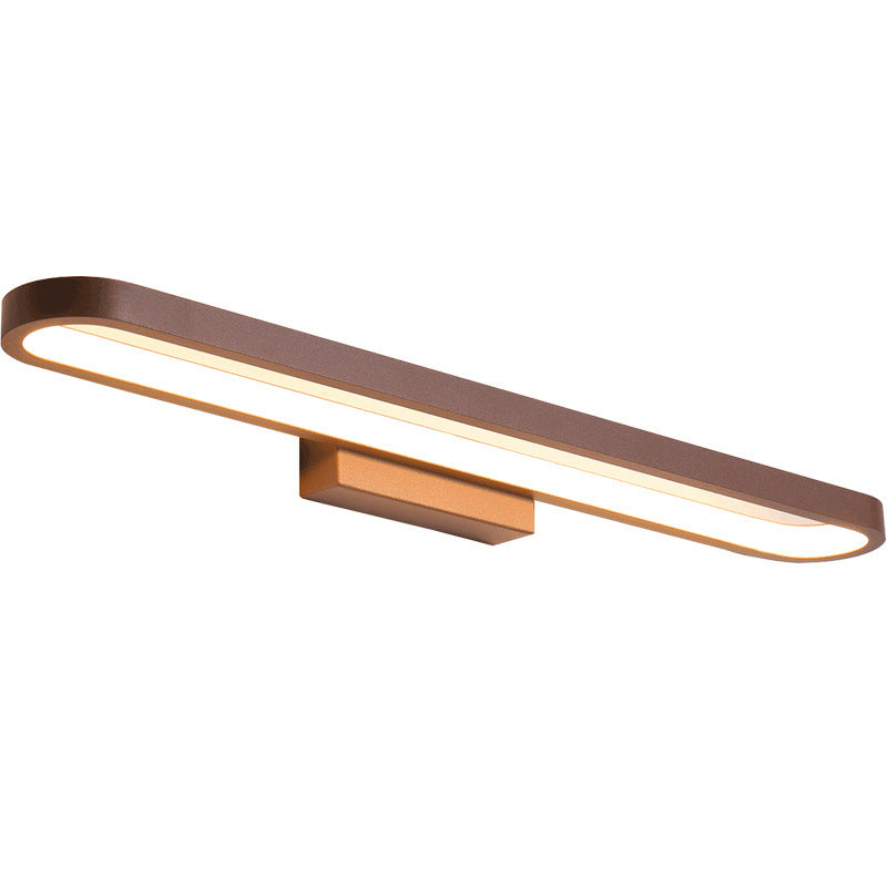 Arisha Moderne Wandlamp Linear, Koffie, Slaapkamer/Badkamer, Metaal
