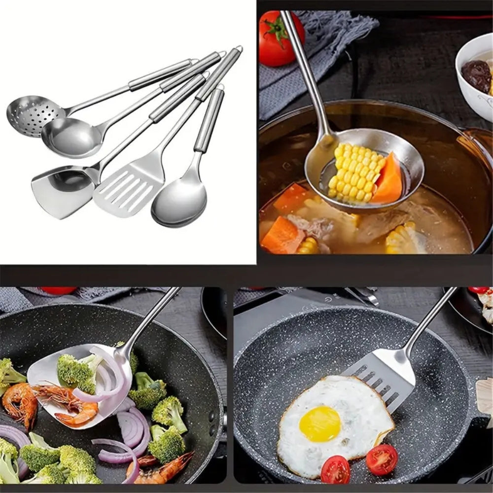 RVS Kookgerei | 5-delige Set
