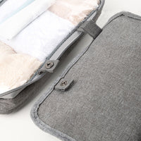Travelique Reiskosmetik Organizer | Compact & Waterafstotend | Met 4 vakken & 360° haak | Voor dames & heren