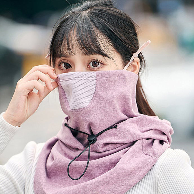 Hooded Face Mask met Nekwarmer voor Fietsen