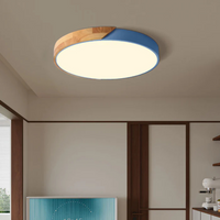 Delos Skandi Houten Plafondlamp | Natuurlijk LED-Designlicht