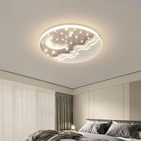 LunaAura LED-Plafondlamp | Hemels Maan-Star-Design