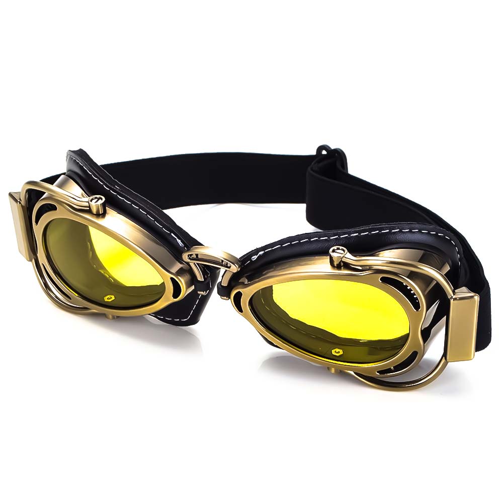 Tijdloze Klassieke Goggles Voor Motorrijders Met Oogbescherming