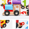 Trein leren en spelen | Deze Learn & Play treinset is ontworpen voor kleine handjes en ondersteunt het vroegtijdig leren van wiskunde door middel van spelen met de handen.