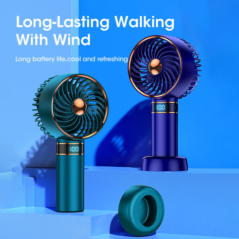 Draagbare 5000mAh Handheld Mini Airconditioning Ventilator