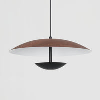 Zephy Hanglamp Dôme Traditioneel. Hout/Bruin. Woonkamer/Eetkamer