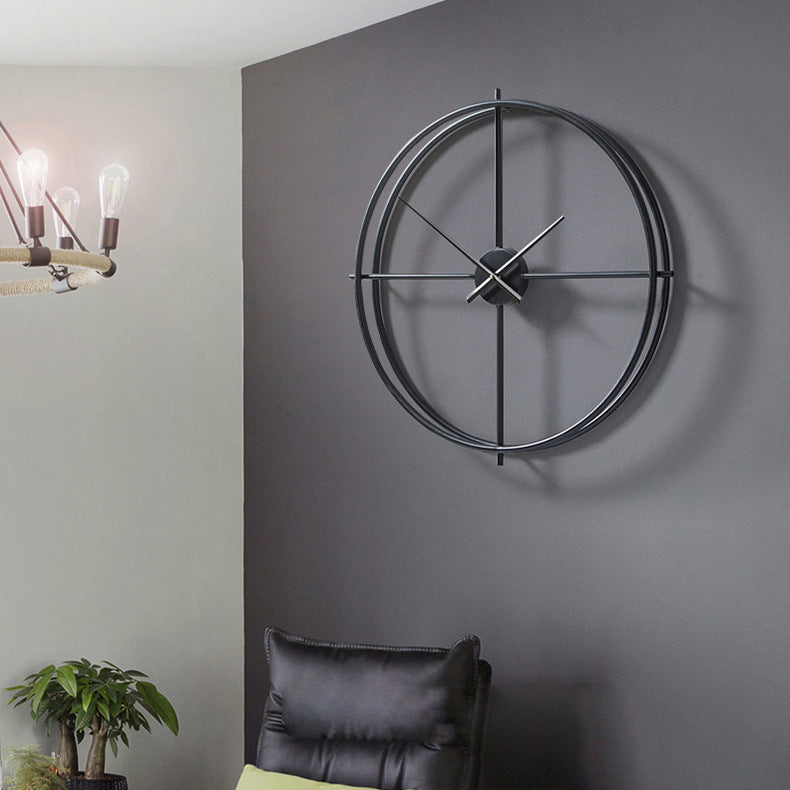 Nordic Minimalist Grote Stille Wandklok 20 Inch