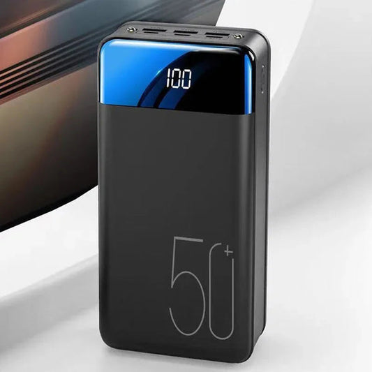 Voltaro Powerbank 50.000 mAh | Ultra-snel opladen | Voor laptop, tablet & smartphone | Compact & extreem krachtig