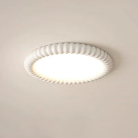 Moderne plafondlamp LED met decoratieve rand