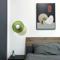 Nordic Glass Olive Disc Wand- & Plafondlamp LED 1-lamp