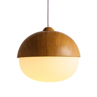 Noordse Houten Hanglamp