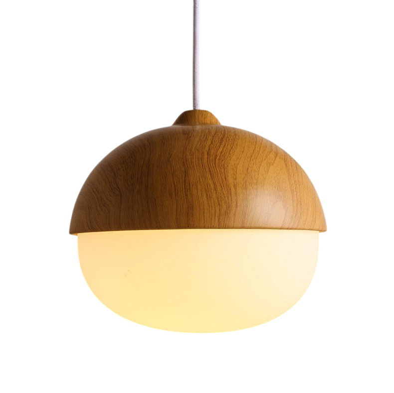 Noordse Houten Hanglamp