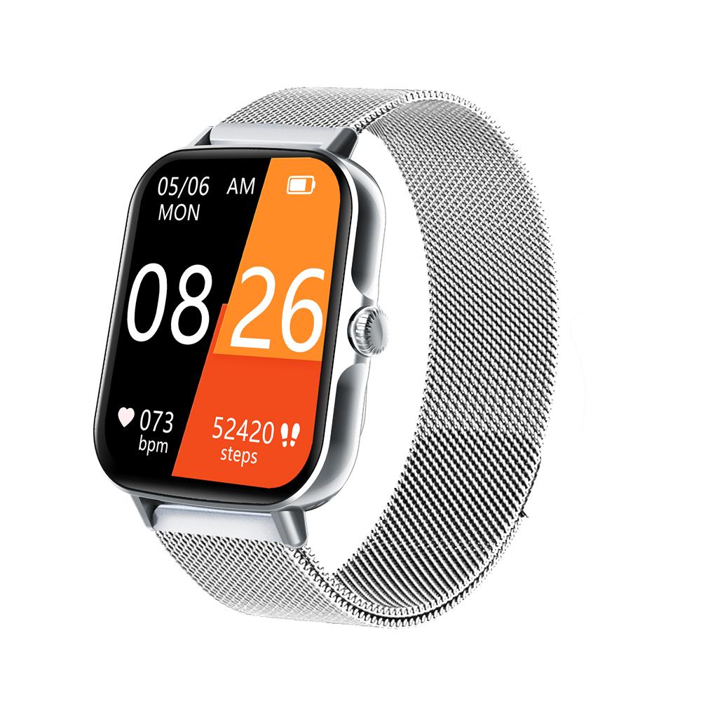 Skanto | Bloedglucose Bloeddruk Bloedzuurstof Slaapmonitor Waterdichte Smartwatch