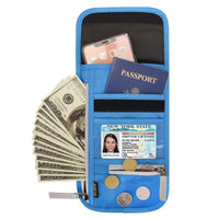 Reisportemonnee met RFID-bescherming