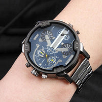 Roestvrijstalen Chronograaf Kwarts Horloge