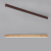 LumiGrain LED-Plafondlamp in Houtlook
