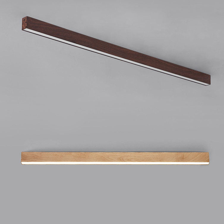 LumiGrain LED-Plafondlamp in Houtlook
