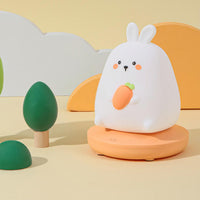 Dier-LED-nachtlamp | Schattig siliciumontwerp | Ingebouwde LED