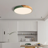 Delos Skandi Houten Plafondlamp | Natuurlijk LED-Designlicht
