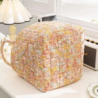 Delicate Bloemen Canvas Opbergmand