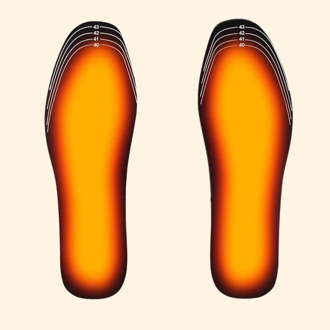 Premium verwarmde inlegzolen voor comfortabele wintercomfort