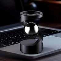 FidgetOrbit – Bureauaccessoire met zwevend gyroscoop voor ontspanning en moderne inrichting