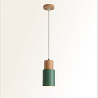 Metaal Houten Hanglamp | Modern Industrieel Ontwerp