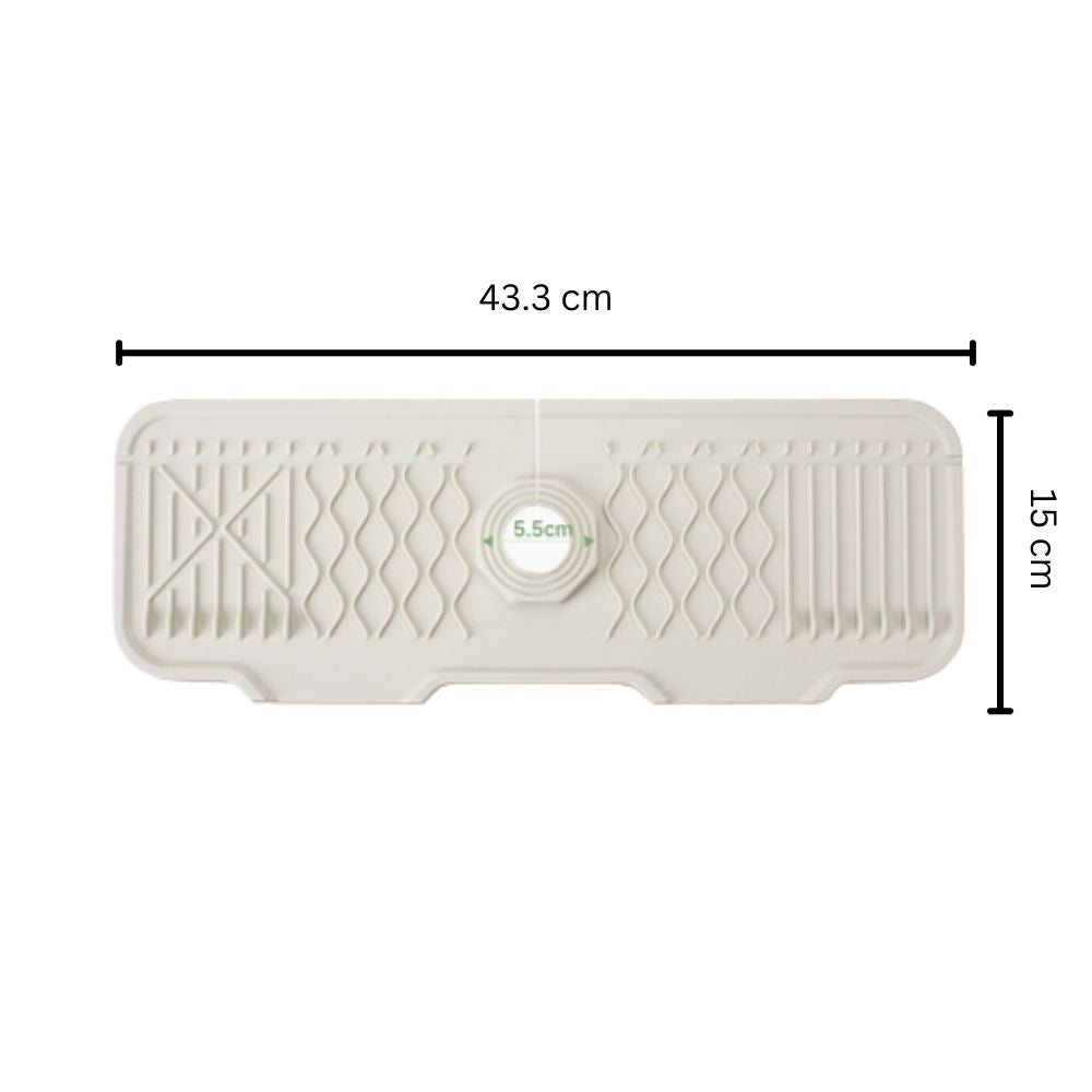 Aqua Slope Rubberen Kraan Gootsteenmat