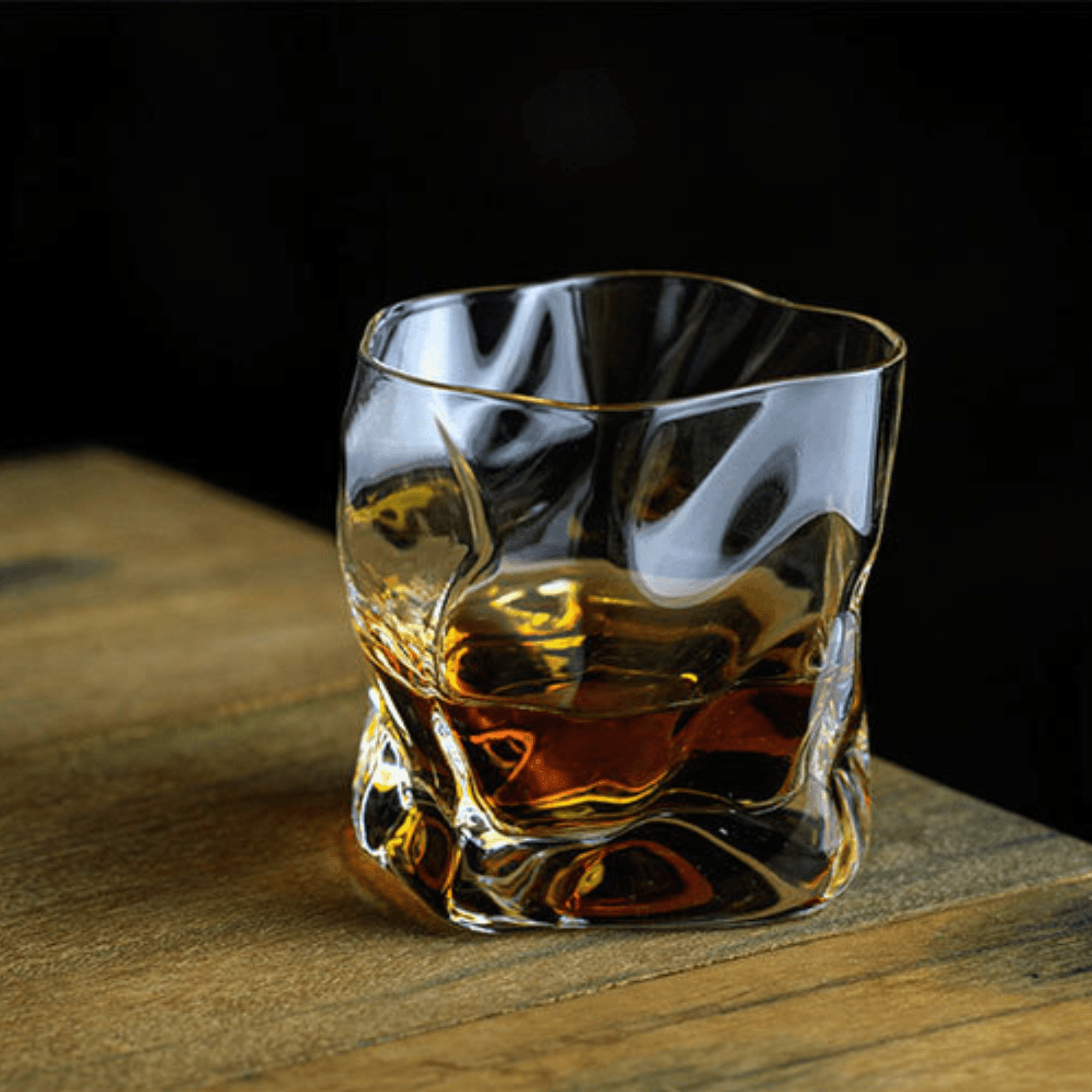 Astra Kiriko Crumple Whiskyglas Door Edo Craft Artisan