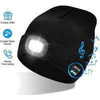 Geüpgrade Unisex Muzikale Bluetooth LED Beanie Hoed