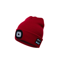 Geüpgrade Unisex Muzikale Bluetooth LED Beanie Hoed