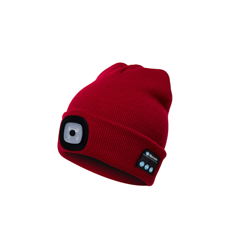 Geüpgrade Unisex Muzikale Bluetooth LED Beanie Hoed