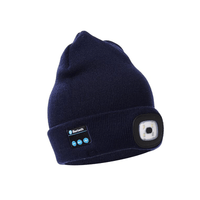 Geüpgrade Unisex Muzikale Bluetooth LED Beanie Hoed