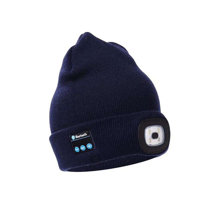 Geüpgrade Unisex Muzikale Bluetooth LED Beanie Hoed