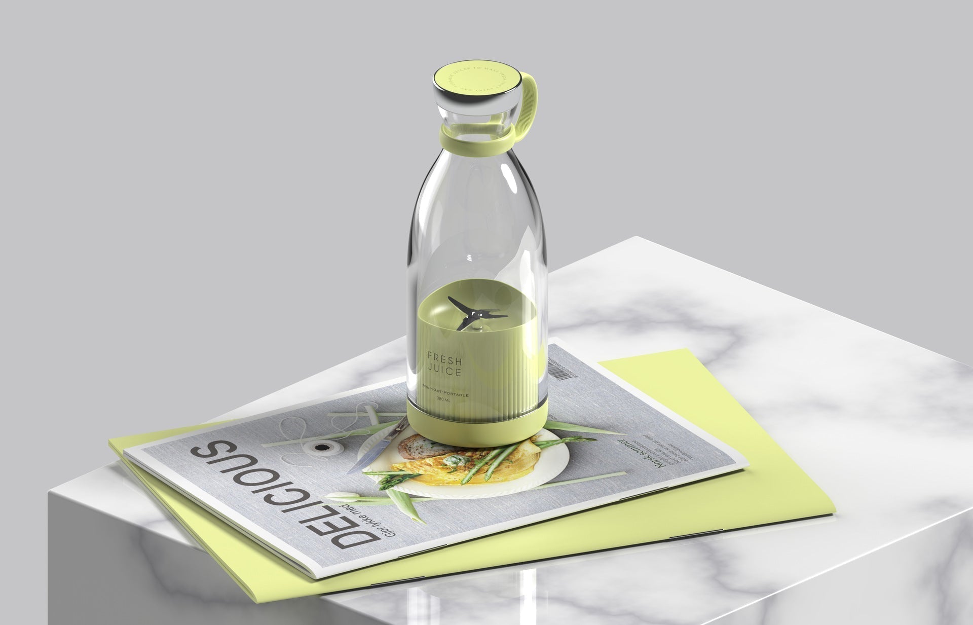 NaturaBlend Luxe Draagbare Juicer | Maak moeiteloos verse, voedzame sappen overal met deze stijlvolle, krachtige blender.