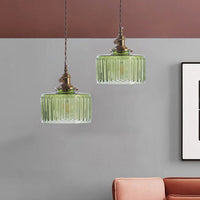 Celeste Glas Vintage Gloed Hanglamp