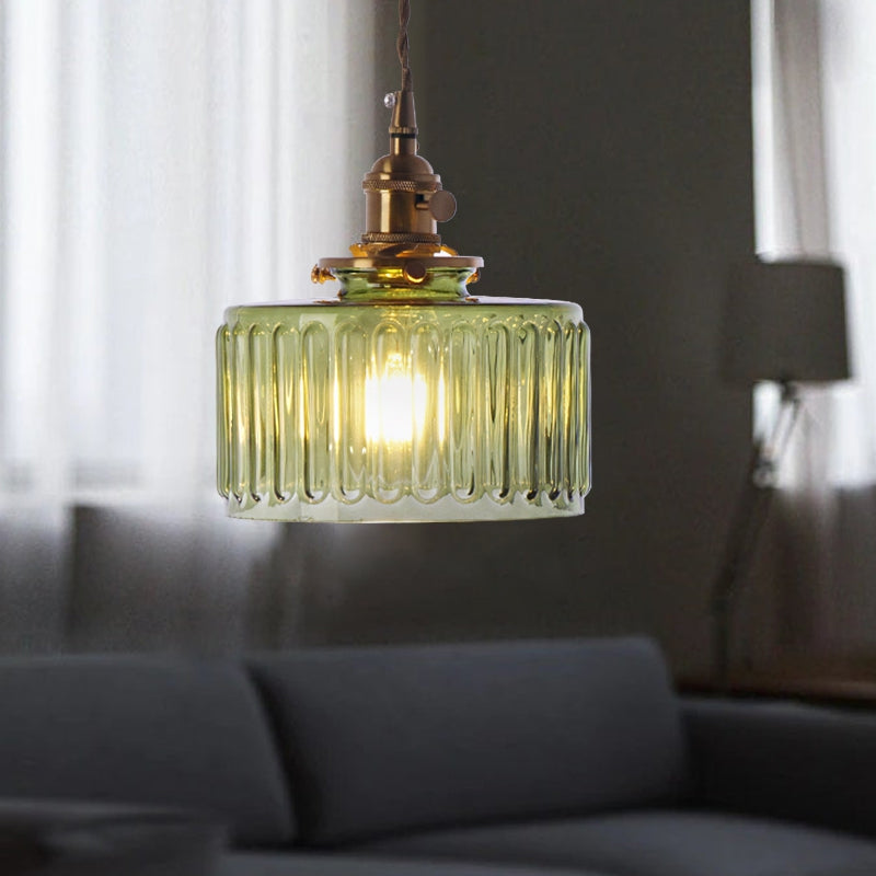Celeste Glas Vintage Gloed Hanglamp