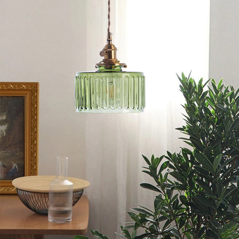 Celeste Glas Vintage Gloed Hanglamp