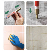 Professionele Fugenstift voor Keramische Tegels | Anti-Schimmel Formule | Waterdicht & Kleurvast | Op Waterbasis Inkt | Inclusief Verzegelingseffect