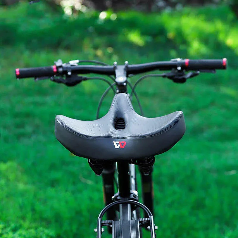 Ergonomisch Brede Fietszadel met Extra Padding voor Comfortabel Fietsen