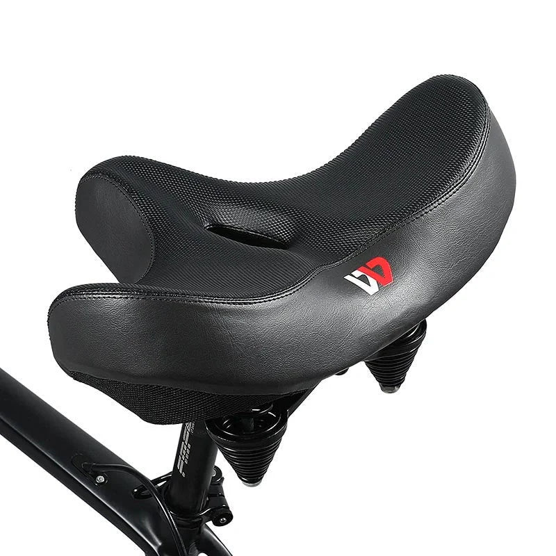 Ergonomisch Brede Fietszadel met Extra Padding voor Comfortabel Fietsen