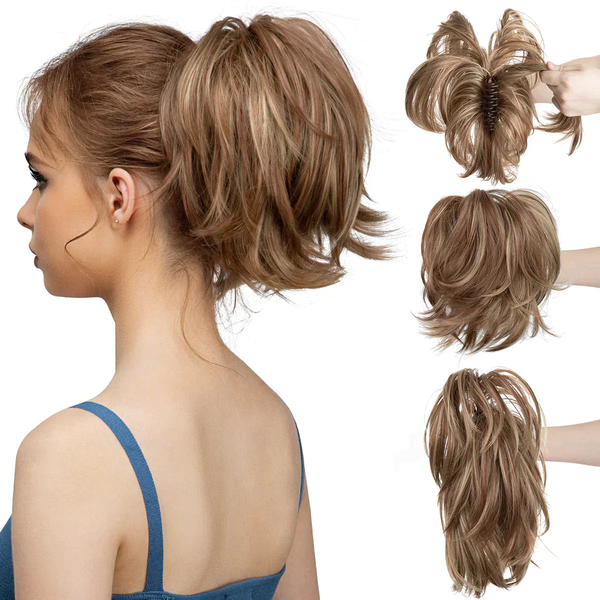 1+1 Gratis | DIY Bun Haaraccessoire™ | Comfortabele en verstelbare pasvorm