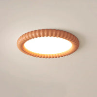 Moderne plafondlamp LED met decoratieve rand