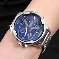 Roestvrijstalen Chronograaf Kwarts Horloge