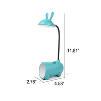 BunnyGlow Creatieve LED Touch-Lamp met Pennenhouder | USB Oplaadfunctie | Bureau Lamp | Kinderkamer Decoratie