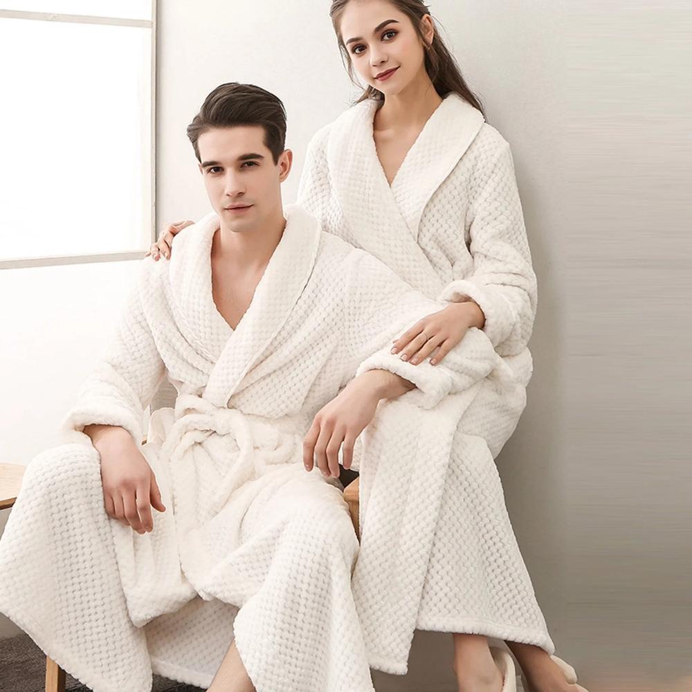 Dromerige Fleece Badjas